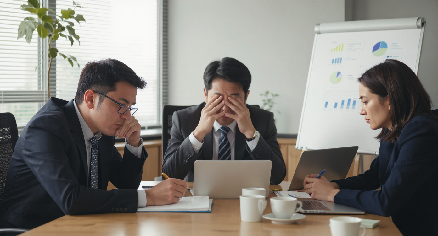 悩む中小企業診断士